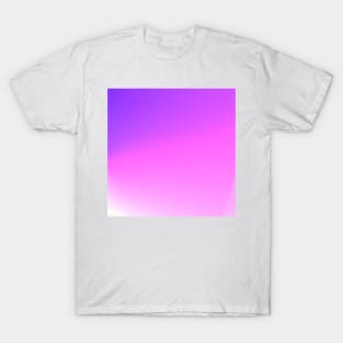 PINK PURPLE GRADIENT ILLUSTRATION T-Shirt